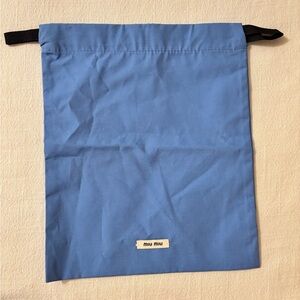 Miu Miu Sky Blue Pouch
